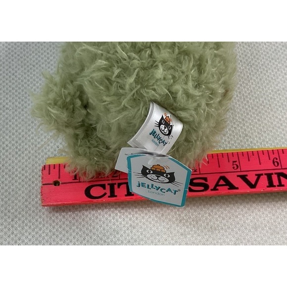 AUTHENTIC Jellycat LITTLE FROG New NWT RETIRED Soft Plush Toy 7" Green Toad Pond - Picture 6 of 10